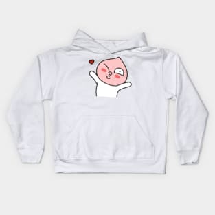 KakaoTalk Friends Apeach (Kisses ) Kids Hoodie